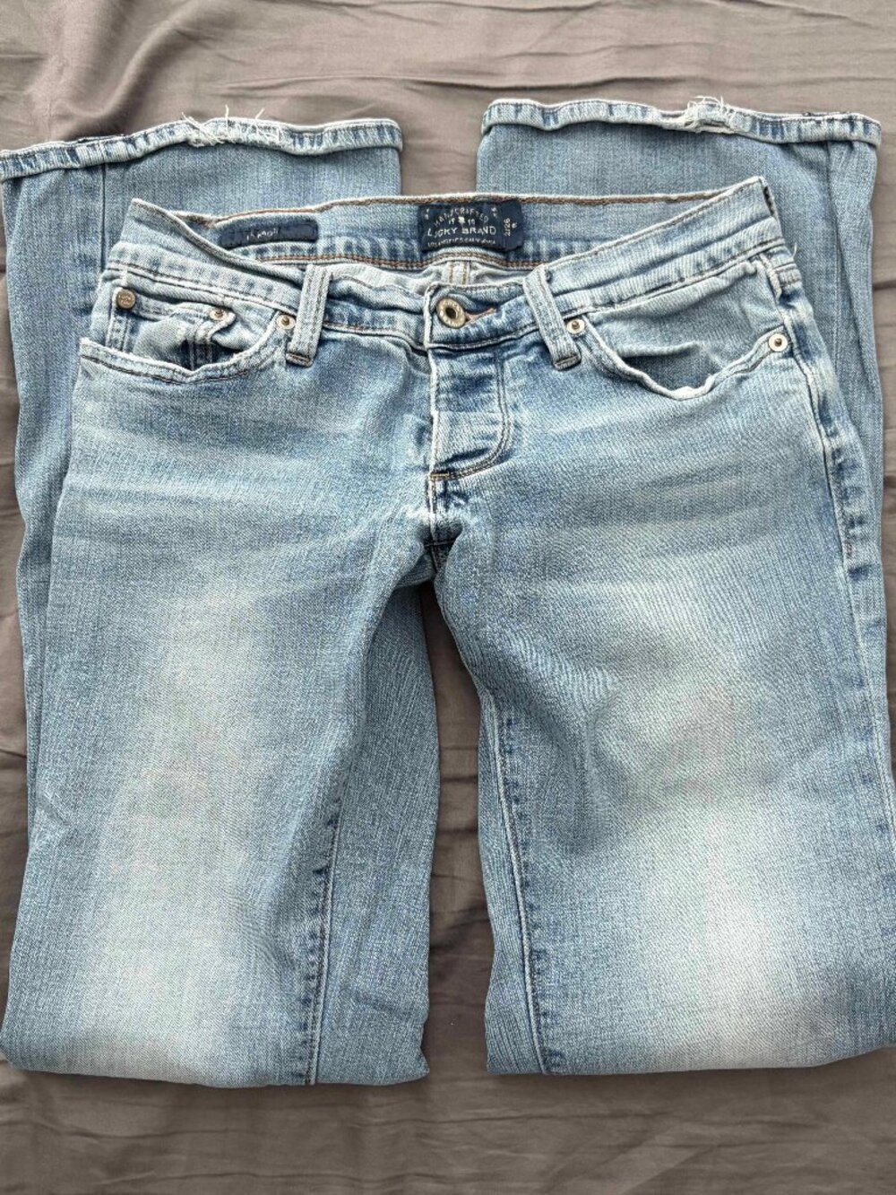 lucky lil maggie regular flare denim jean - 2/26r